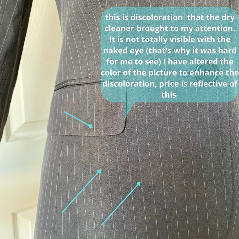 THEORY Gabe Pinstripe Suit Blazer - Picture 14 of 14